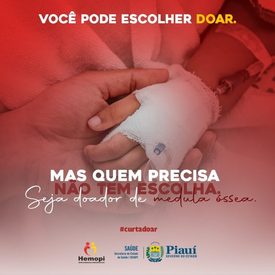 Hemopi promove campanha para aumentar cadastros de doadores de medula óssea