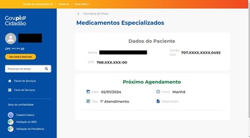 Agendamentos na Farmácia do Povo podem ser consultados  por meio do Gov.pi Cidadão