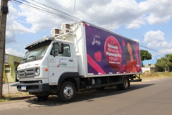 Caminhão da Mamografia realiza atendimentos na Penitenciária Feminina de Teresina nesta sexta-feira (20)