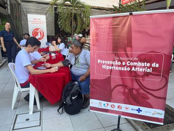 Sesapi realiza ação de conscientização e prevenção a hipertensão arterial em Teresina 