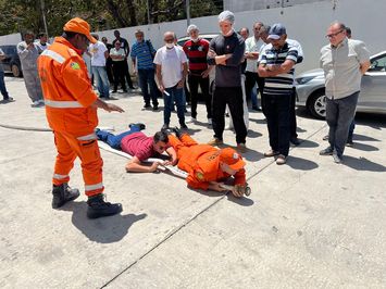 Agosto Cinza: NMDER realiza atividade de conscientização sobre segurança contra incêndios