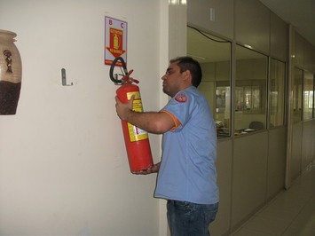 HGV participa do Curso de Formação de Brigada de Incêndio