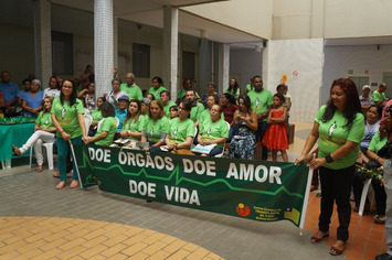 Central de Transplantes faz homenagem à família de doadores