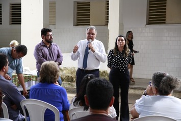 Secretário Florentino Neto e Diretores da Sesapi visitam Hospital Areolino de Abreu