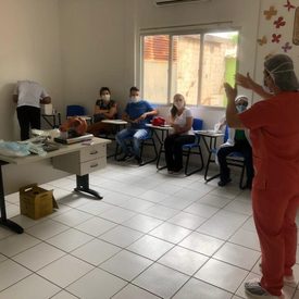 Hospital de Picos treina equipes sobre intubação e ventilação mecânica