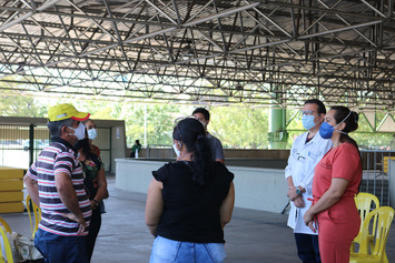 Hospital de Campanha Estadual realiza grupo de apoio com familiares de pacientes